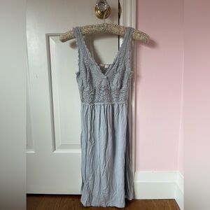 Triumph Gray Slip Dress